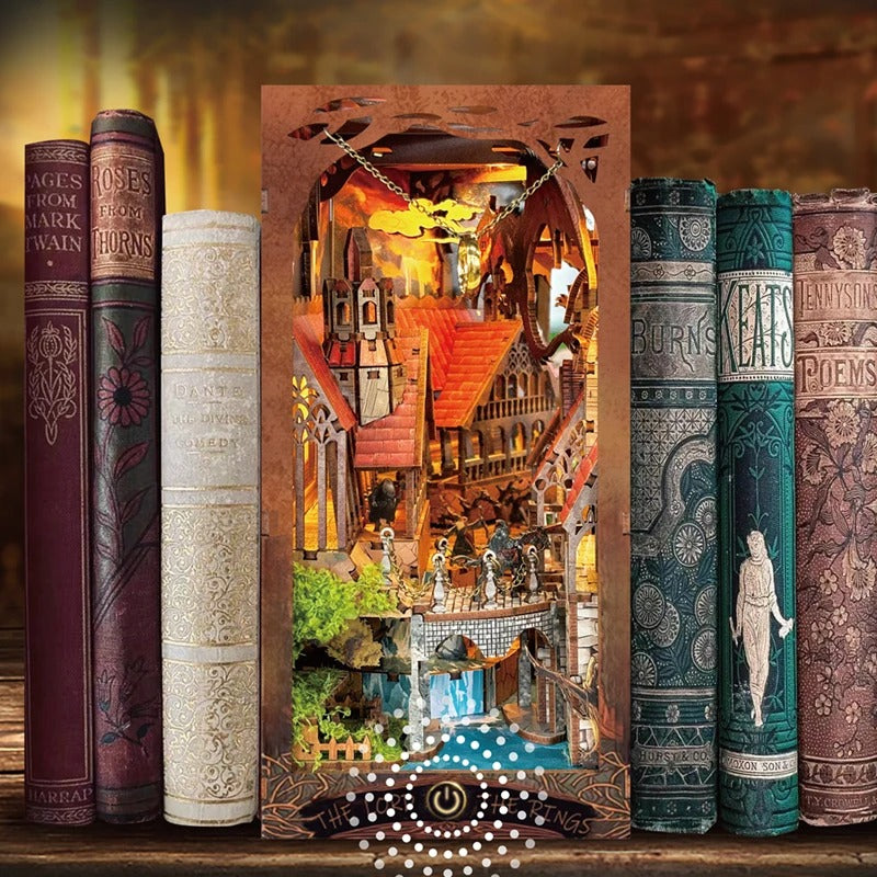 Middle Earth Inspired Book Nook